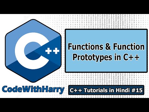Functions Function Prototypes in C | C Tutorials for Beginners 15