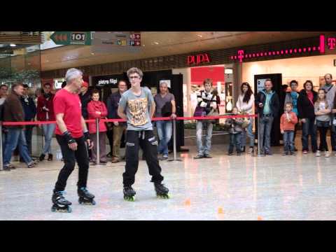 Freestyle Inline Battle 2013 - Žilina ★ FUN BATTLE #15 - Viktor VS Ingrid