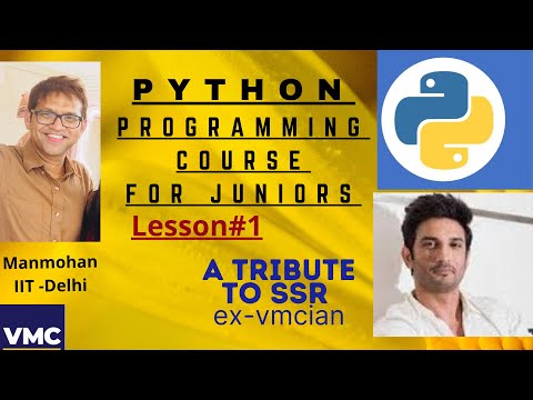 Python Basics For Beginners Lesson 1 Learn To Code In Python Coding Blocks Junior Hindi