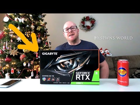 Gigabyte RTX 2080 TI Gaming OC 11GB 1650Mhz unboxing