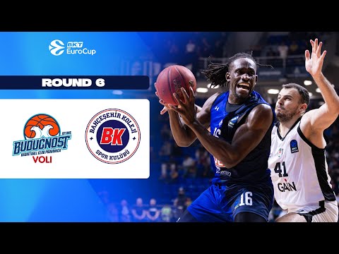 Buducnost VOLI Podgorica – Besiktas GAIN Istanbul | Round 6 | EuroCup 2025-26