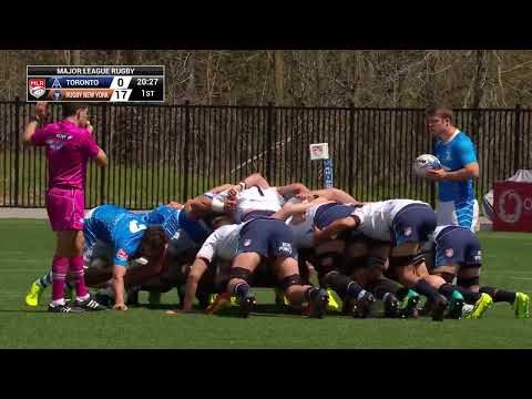 Toronto Arrows | Cole Brown Try vs. Rugby New York (May 8, 2022)