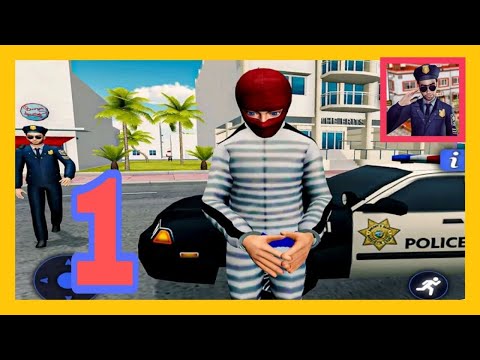 Virtual Police Officer Patrolling- Cops Vs Robbers Gameplay #1