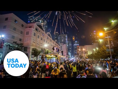 Los Angeles celebrates Super Bowl LVI win after Rams beat the Bengals USA TODAY