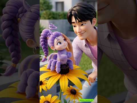 Jinu Finds Rumi Bee 🐝💜 Made in Kling 3.0 🎬 #Rumi #Jinu #KlingAI #Kling3 #KlingMotionControl3