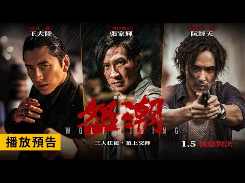 開春最強華語動作鉅片！阮經天、張家輝、王大陸主演【怒潮】Wolf Hiding 正式預告 1/5 (五) 極惡對決
