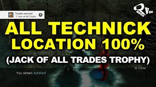 Final Fantasy XII The Zodiac Age - All Technick Location Guide (Jack of All Trades Trophy)