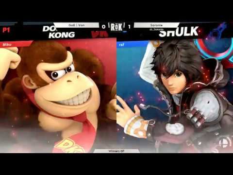 RoK #116 | Winners QF: Soronie (Shulk/Link) vs GoE | Von (Lucina/Donkey Kong)