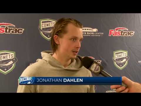Utica Comets Training Camp Day 3: Jonathan Dahlen Interview