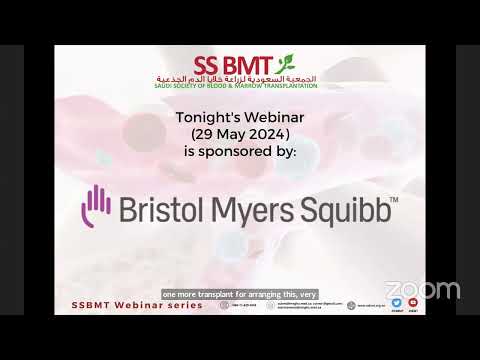 SSBMT Webinar Series - “MDS New Therapeutic Approaches“