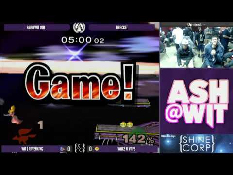 WakenVape (Peach) vs WIT | Ravenking (Falco) - ASH@WIT #81 Melee Bracket
