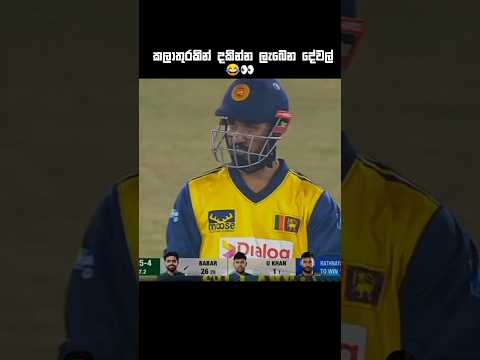 එකම මැච් එකක 😂❤️#kamilmishara #srilankacricket #cricketlover