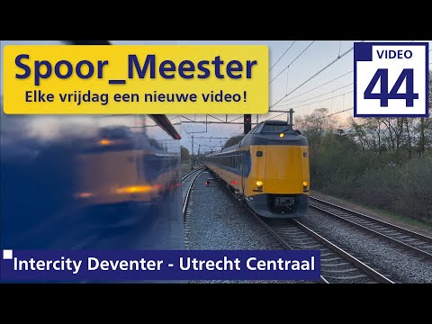(4K) Cabview NS ICMm |Rij mee met de INTERCITY Deventer naar Utrecht Centraal met STOP IN STROE!(44)