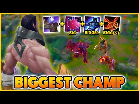 *NEW RECORD* SEASON 11 MAKES HIM NOT FIT ON THE SCREEN!!!! - BunnyFuFuu | League of Legends