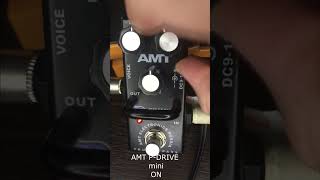 Video thumbnail for AMT P-DRIVE mini test part 1 #amt #pdrive #6505 #distortion #guitar by СХЕМАтичный
