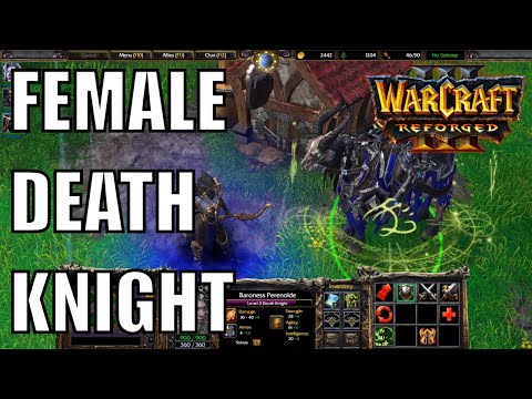 FEMALE DEATH KNIGHT AND DARK RANGER VOICE LINES | Warcraft Reforged