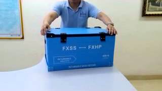 Thao tác mở / đóng hộp nhựa Danpla Box