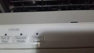 Kenmore Dishwasher. How to reset & unlock the control lock button.