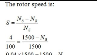 Download the video "How to calculate synchronous speed, rotor speed and rotor frequency in machine"