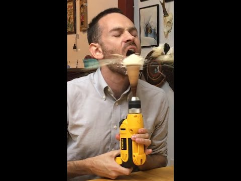 Eating Ice Cream with a Drill