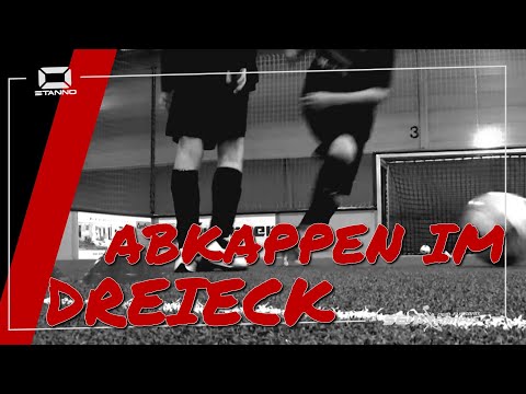 Abkappen im Dreieck - SEM Fußballtraining - 2 013TE