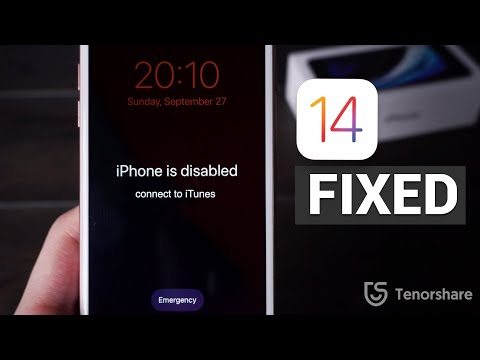 iPhone is Disabled Connect to iTunes iPhone 7( iOS 14...