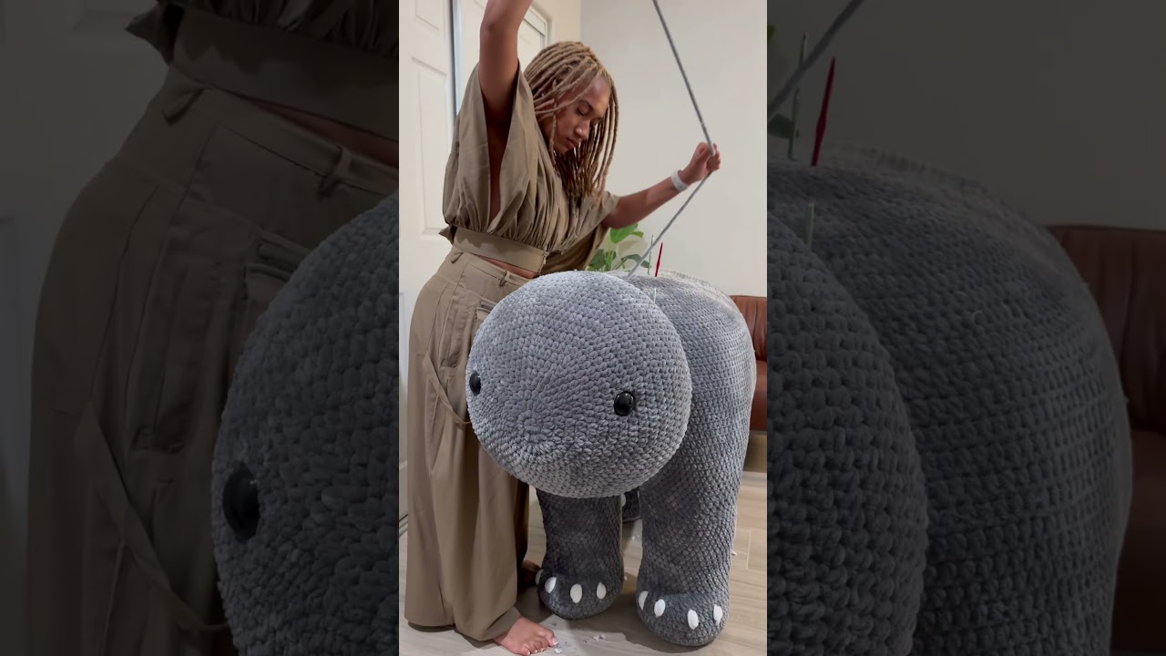 Day 14: final day! My very first elephant statue! What should I make next?? #series #explore #diy