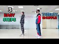 3 EASY SHUFFLE STEPS ️STAR DANCING 5 MIN TUZELITY SHUFFLE ️