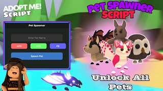 [🎉OP] *FE* Adopt Me Script Pet Spawner! | Unlock All Pet, Pet Changer, Trade Scam, Auto Farm Script!