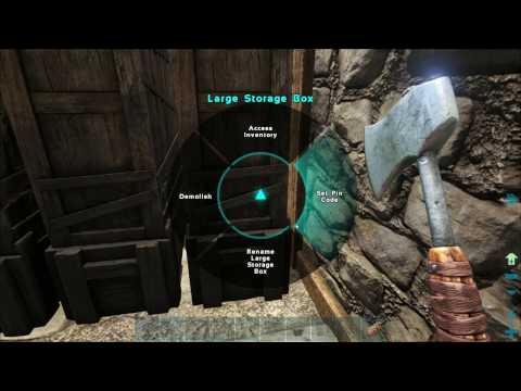 How to Organize storage boxes - ARK: Survival Evolved