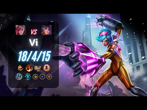 Vi Jungle vs Lillia - EUW LoL Challenger 13.19