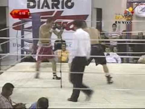 Boxeo en Costa Rica Elvin Perez vs Stanley Mendez4