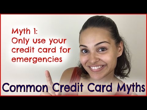 Common Credit Card Myths - Don't Be Fooled! Video