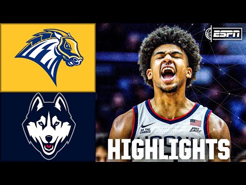 New Haven Chargers vs. UConn Huskies | Full Game Highlights | ESPN College Basketball