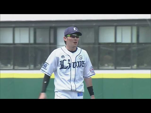【ファーム】いきなりたまらん!! ライオンズ・源田が復帰早々に見事な好守でアウトを奪う!! 2021/6/15 L-F(ファーム)