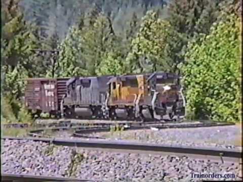 Classic Railroad Series 220 - SP at Fields, OR Cascades Route July 12, 1992