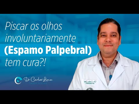 Piscar os olhos involuntariamente (Espasmo palpebral) tem cura?!