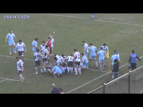 Highlights Lafert San Donà-Lazio Rugby 11/01/2015 9a g. Eccellenza