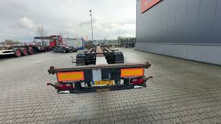 Semi-reboque porta-contentores Pacton 45FT HC multi (3x extendable) / liftaxle / BPW drum / NL-chassis a venda - Imagem 4 | Autoline BR Semi-reboque porta-contentores Pacton 45FT HC multi (3x extendable) / liftaxle / BPW drum / NL-chassis | Imagem 4 - Autoline