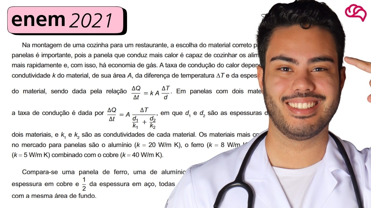 Resolução em Vídeo — Questão 115 ENEM 2021