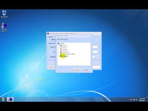 SD Card and Windows Transfer Software