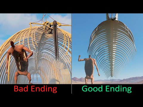 Rod Reiss Titan vs 1.000.000. Colossal Titans - Good Ending VS Bad Ending - The Rumbling