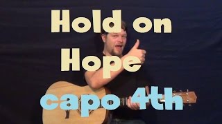 Hold On Hope (Guided By Voices) Easy Strum Guitar Lesson How to Play Tutorial Capo 4th