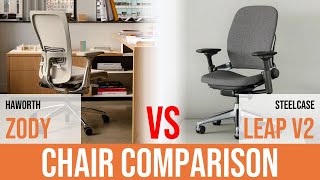 Haworth Zody Task Chair vs. Steelcase Leap V2 Task Chair