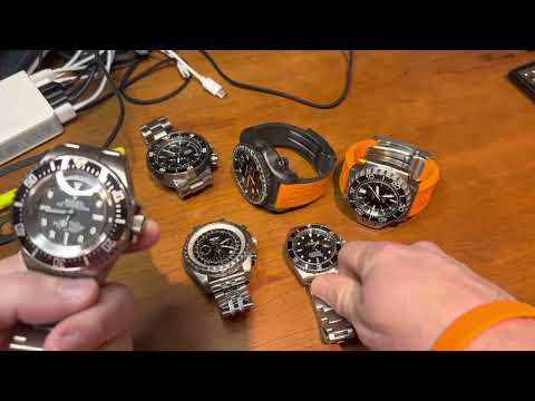 Rolex Deep Sea Challenge comparison for size (P.S. I love it)