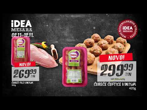 IDEA mesara 02.11 - 12.11.2017.