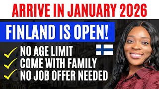 Relocate to Finland | Visa in 3 Weeks | Come with Family