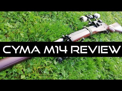 95 Metre Airsoft DMR (Custom CYMA CM032 M14 DMR AEG Review)