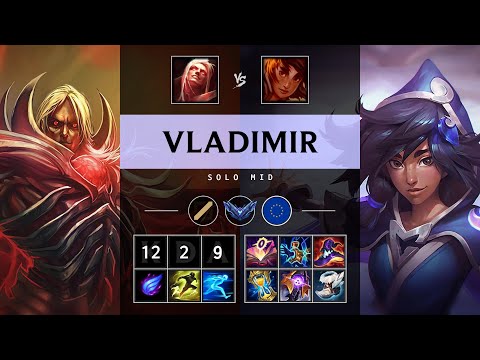 Vladimir Mid vs Taliyah - EUW Diamond Patch 25.17