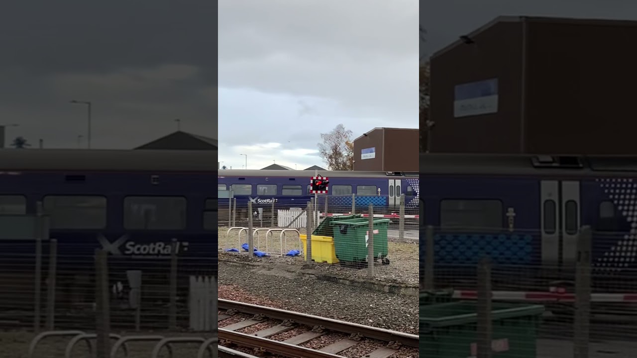 Scotrail class 158 on the Inverness station avoid
